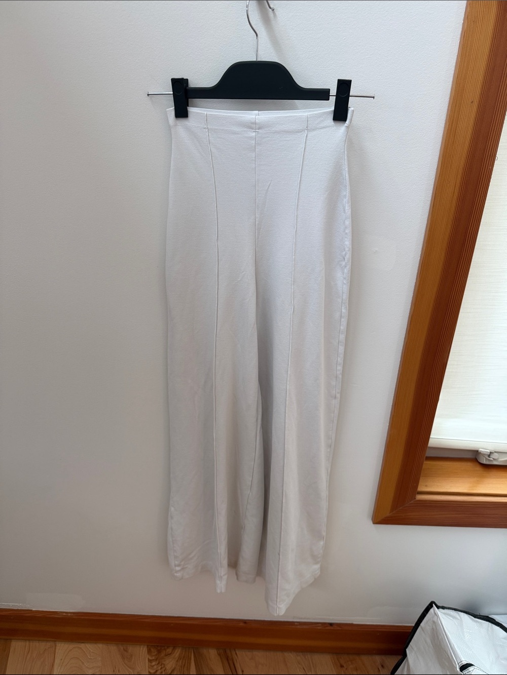 Wide Leg Women's Pants in White